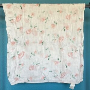 Floral Muslin Blanket